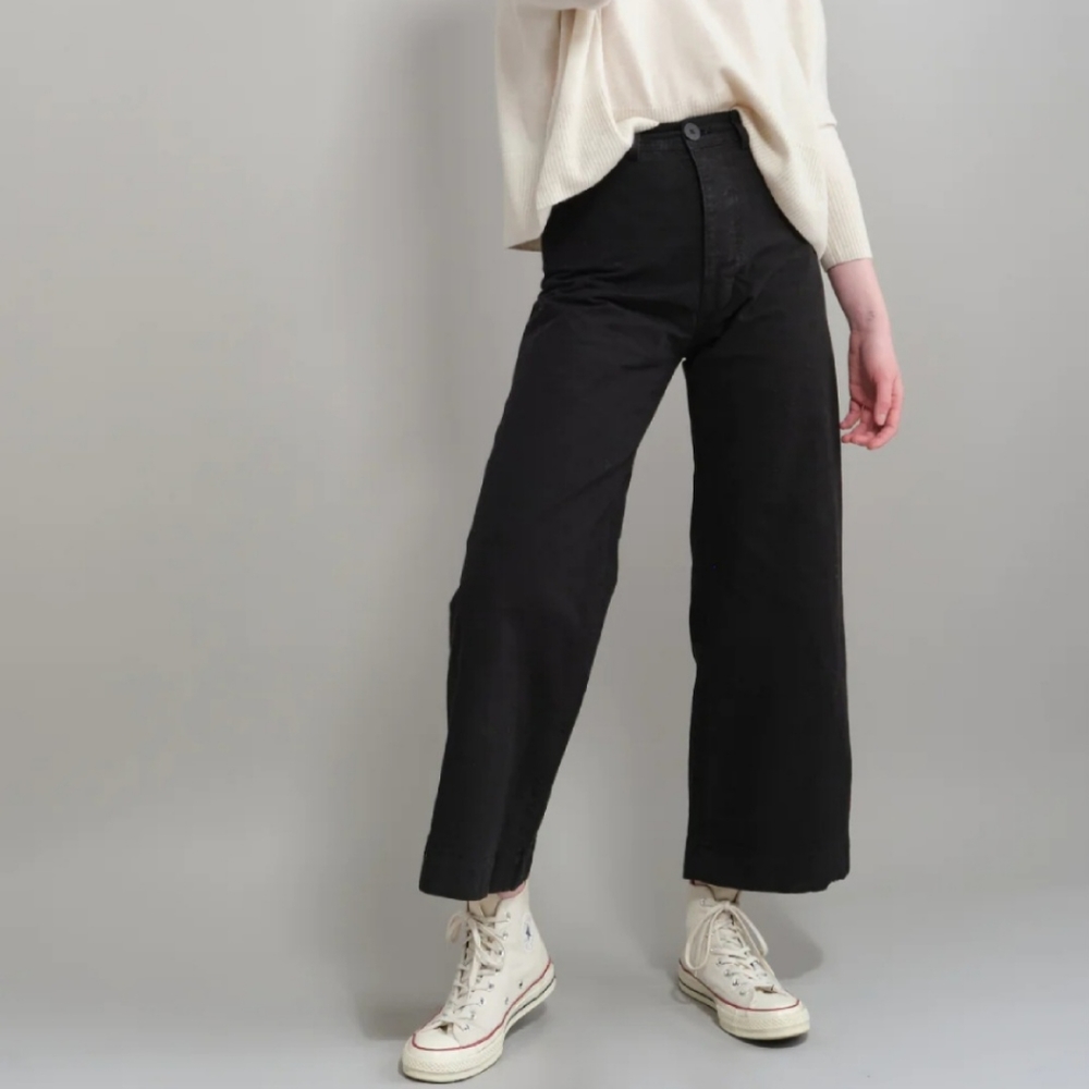 Jesse Kamm Sailor Pants, Black, Size 0